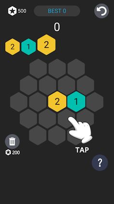 Exceed Hexagon Fun puzzle game - Screenshot 3