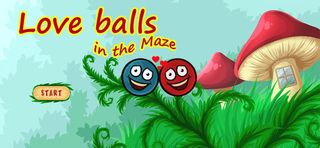 Love Balls in the maze - Screenshot 1