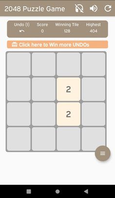 2048 Puzzle Game Free - Screenshot 1