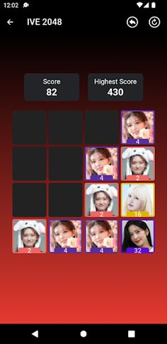 IVE 2048 Game - Screenshot 3