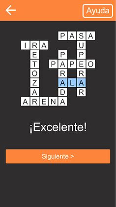 Crucigramas - en español - Screenshot 3