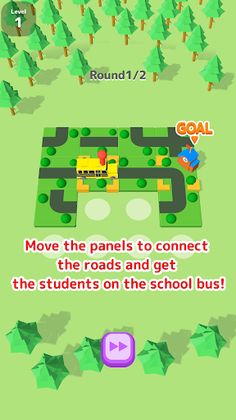 Crazy School Bus - Screenshot 1