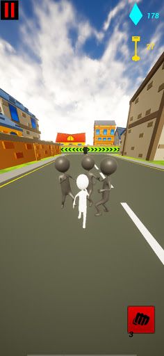 City Runner - Save Miss Pink - Screenshot 2