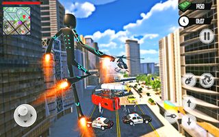 Spider Hero Stickman Rope Gang - Screenshot 2