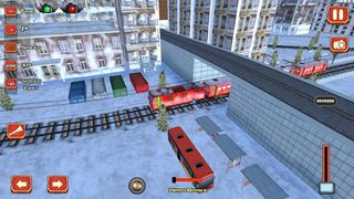 Euro train Drive Winter - Screenshot 3