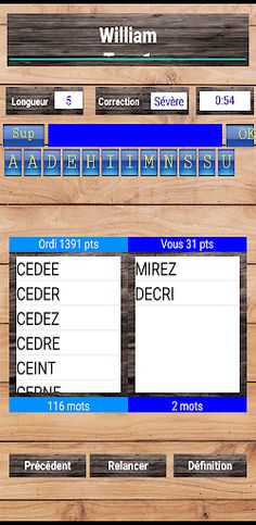 Les mots - Screenshot 3