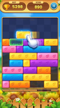 Dropdom - Sliding Block Puzzle - Screenshot 1