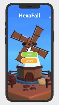 Hexa Fall - Screenshot 1