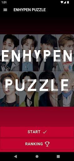 ENHYPEN Puzzle Game - Screenshot 1