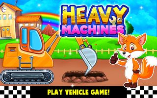 Heavy Machines - Kids Builder - Screenshot 1