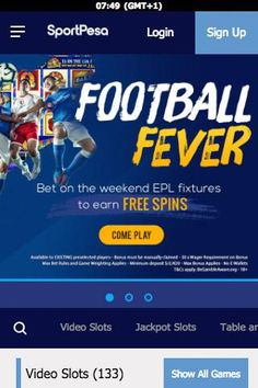 SportPesa UK App - Screenshot 1