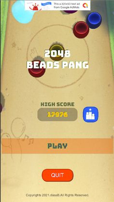 2048 Beads Pang - Screenshot 1