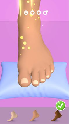 Foot Model 3D - Screenshot 2