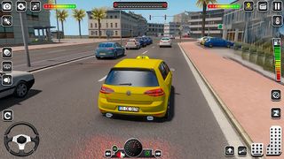 US Taxi Game 2023-Cab Games 3D - Screenshot 1