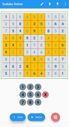 Sudoku Solver and Generator - Screenshot 1