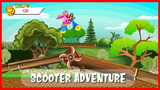 Emma Scooter Bike Ride - Screenshot 1