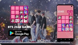 BTS 2048 Game for ARMY - Screenshot 1