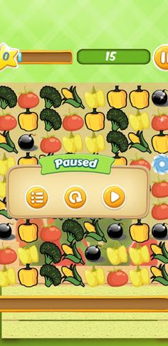 Vegetable Star Crush - Screenshot 3