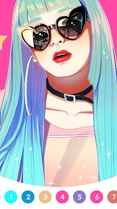 Red Velvet Paint by Number - Screenshot 1