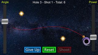 Bumpkin's Dippy Gravity Golf - Screenshot 2
