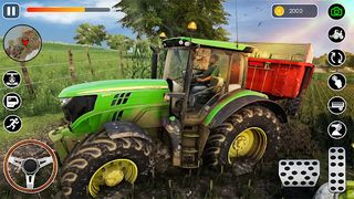Village Farming :Tractor Games - Screenshot 2