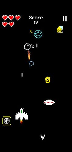 Pixel Space Shooter Game - Screenshot 4