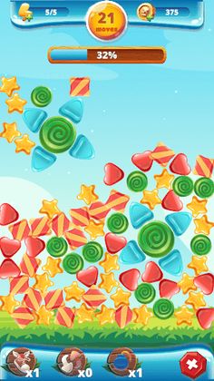 Candy Sweet Game - Shape Down - Screenshot 3