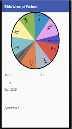 BibleWheelOfFortune - Screenshot 3