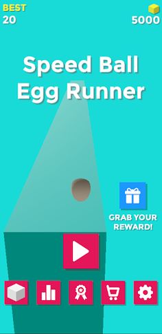 Speed Egg : Endless Runner - Screenshot 1