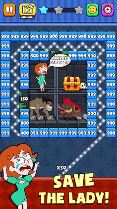 Bricks Breaker Rescue - Screenshot 1