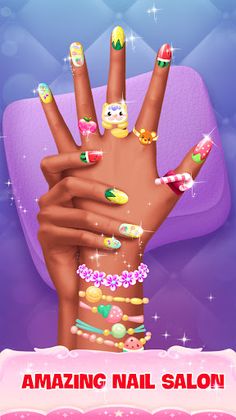 Nail Salon Games for Girls - Screenshot 2