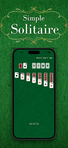 Simple Solitaire card game App - Screenshot 1