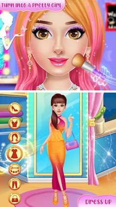 Doll makeup salon girl game - Screenshot 4