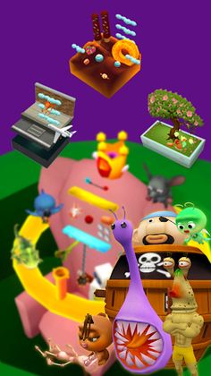 Flying LARVA - Screenshot 1