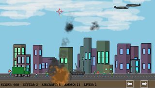 Flak Air Raid - Screenshot 1