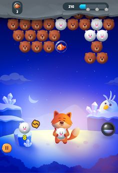 Bubble Shooter – Fox Mania Sho - Screenshot 3