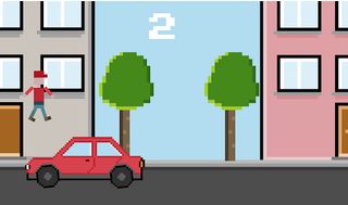 Pixel Traffic Avoider - Screenshot 2