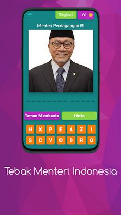 Kuis Menteri Indonesia 2023 - Screenshot 4