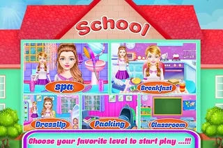 Twins Sisters Girls School Day - Screenshot 1