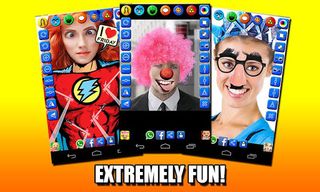 Face Fun - Photo Collage Gold - Screenshot 1