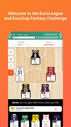 EuroLeague Fantasy Challenge - Screenshot 1
