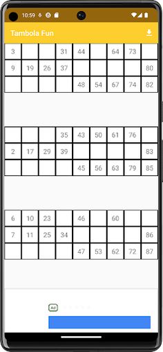 Tambola Number Calling Tickets - Screenshot 4