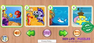 Sea Life Puzzles & Jigsaw - Screenshot 1
