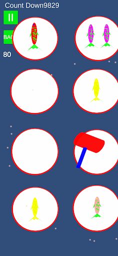 Fish Hit Game-Trò chơi Đập Cá - Screenshot 2