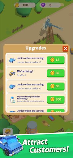 Idle Farm:Trucking Simulator - Screenshot 2