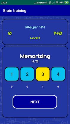 Brain training: memory: concen - Screenshot 2