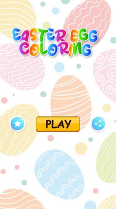easter egg coloring book - Screenshot 1