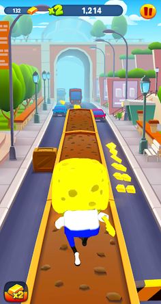 Sponge Neighbor Bob Run Hero - Screenshot 4