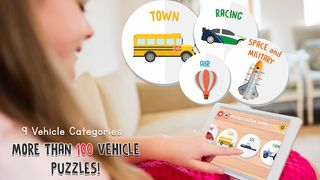 Vehicles Puzzle for Kids - Screenshot 3