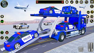 US Police Cars Transport Games - Screenshot 1
